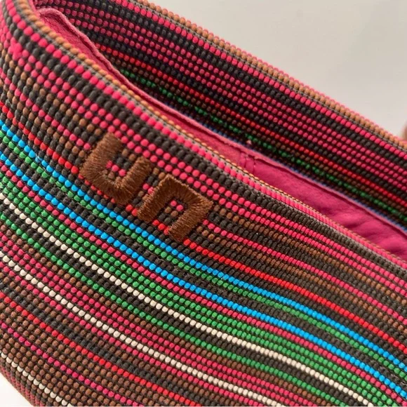 United Nude Fold Hi Colorful Striped Heeled Booties - Picture 3 of 8